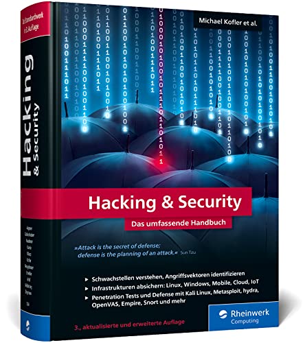 9783836291644: Hacking & Security: Das umfassende Hacking-Handbuch mit ber 1.000 Seiten Profiwissen. 3., aktualisierte Auflage des IT-Standardwerks