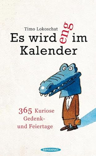 Es wird eng im Kalender : 365 kuriose Gedenk- und Feiertage. Wer hat eigentlich den Weltschildkrötentag erfunden? Und wie begeht man den Welttag der Feuchtgebiete? Das und vieles mehr erklärt dieser ungewöhnliche Kalender mit viel Humor und Satire. Dabei stützt er sich auf Fakten und einen internationalen Fundus und lässt keinen Gedenktag aus, auch nicht den Tag des Baumes. Dieses universal informative und kuriose Kalendarium eignet sich als Geschenk für jeden Anlass, auch wenn er bislang so unbekannt ist wie der Weltschildkrötentag. - Lokoschat, Timo