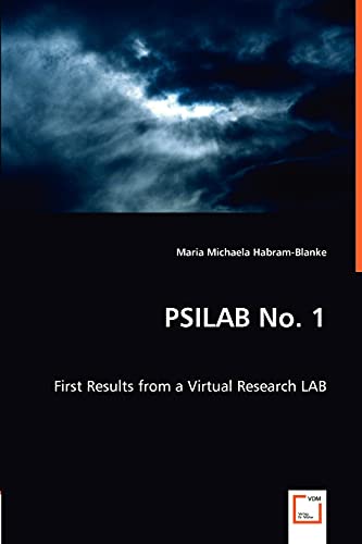 9783836483957: PSILAB No. 1: First Results from a Virtual Research LAB