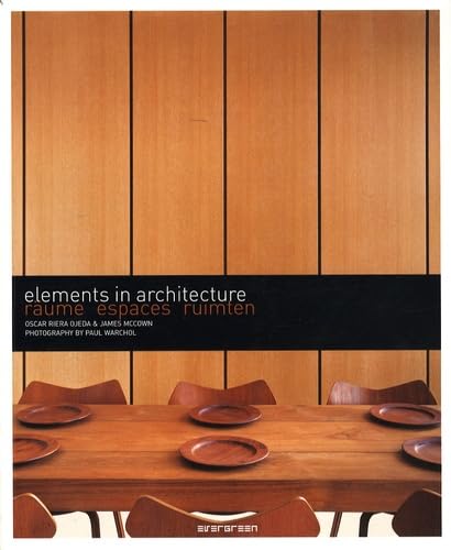 Immagine dell'editore per elements in architecture - rume espaces ruimten venduto da medimops