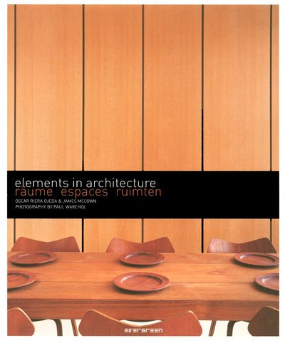 Stock image for elements in architecture - rume espaces ruimten for sale by medimops