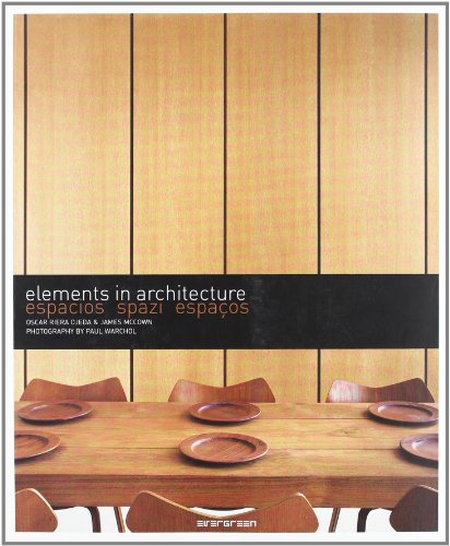 Stock image for Elements in architecture: Espacios / Spazi / Espa0s for sale by LibroUsado | TikBooks