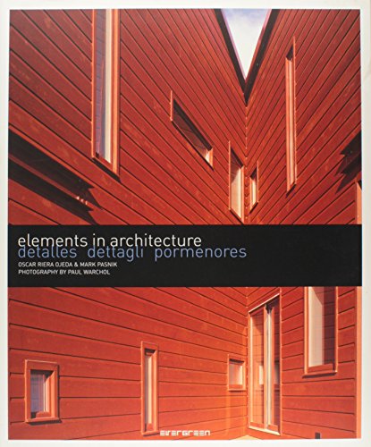 9783836503433: Elements In Architecture