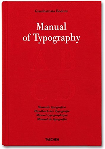Beispielbild fr Bodoni, Manuale Tipografico zum Verkauf von medimops