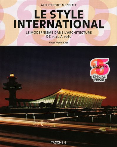 9783836510516: Architecture mondiale - Le Style international: AD