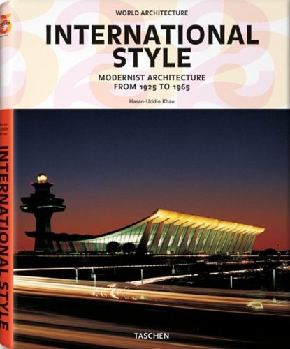 International style modernist architecture from 1925 to 1965