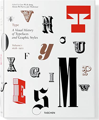 9783836511018: Type: A Visual History of Typefaces and Graphic Styles 1628-1900 (1)
