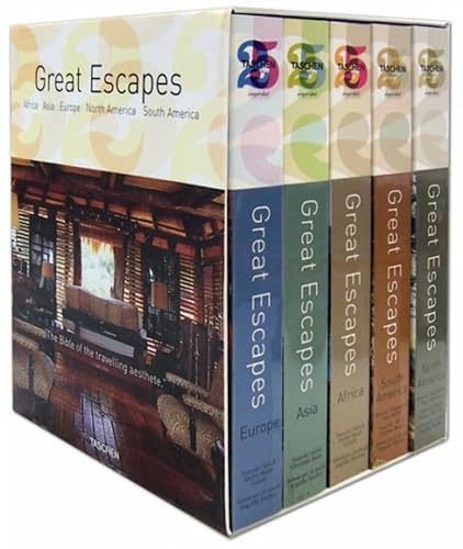 Stock image for Great Escapes Box Set: Africa. Asia. Europe. North America. South America (Taschen) for sale by medimops