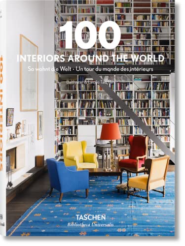 Stock image for 100 Interiors Around the World / So wohnt die Welt / Un tour du monde des interieurs for sale by Redux Books