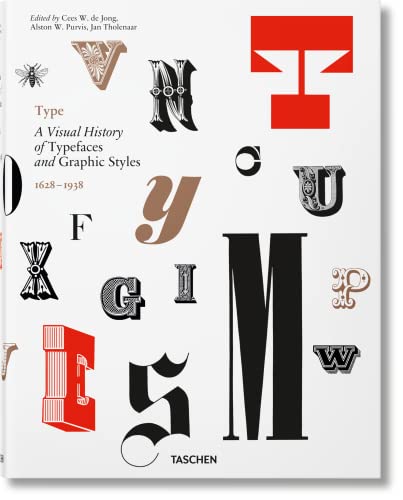 Beispielbild fr Type. A Visual History Of Typefaces & Graphic Styles zum Verkauf von RECYCLIVRE