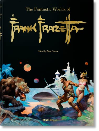 Stock image for The Fantastic Worlds of Frank Frazetta for sale by libreriauniversitaria.it