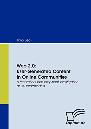 Stock image for Web 2.0: User-Generated Content in Online Communities for sale by Phatpocket Limited