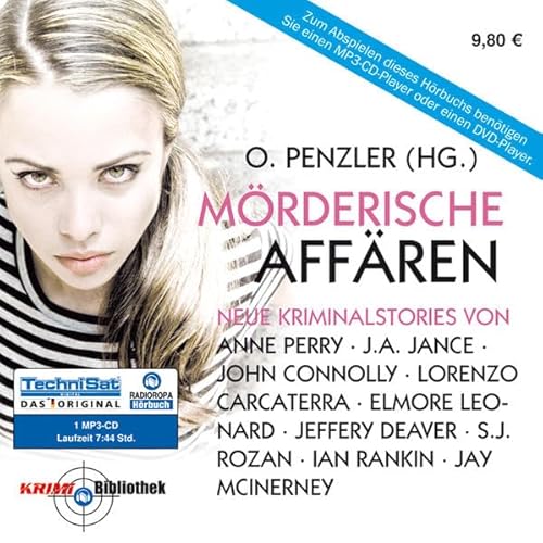 9783836801140: Mrderische Affren (ungekrzte Lesung auf 1 MP3-CD)