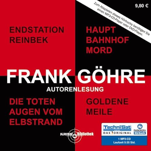 Beispielbild fr Vier Krimis von Frank Ghre: Hauptbahnhof Mord, Endstation Reinbek, Goldene Meile, Die toten Augen zum Verkauf von medimops