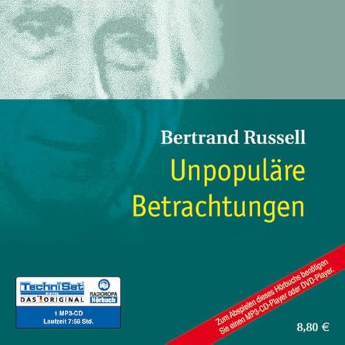 UnpopulÃ¤re Betrachtungen (9783836802130) by Russell, Bertrand