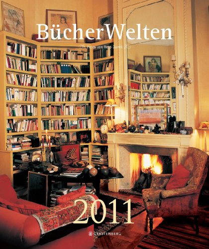 9783836927253: BcherWelten 2011: Wandkalender, monatlich