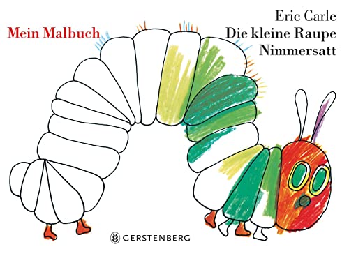 9783836951210: Die Kleine Raupe Nimmersatt.Mein Malbuch