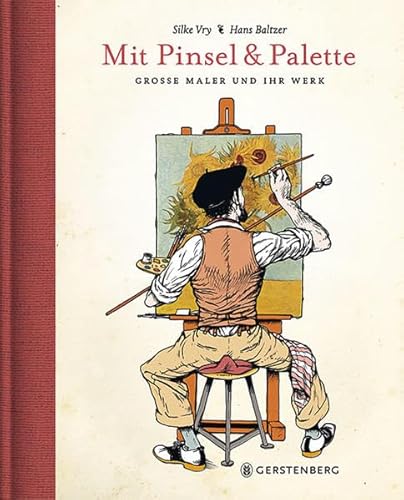 9783836959834: Mit Pinsel und Palette: Grosse Maler und ihr Werk. Jubilumsausgabe