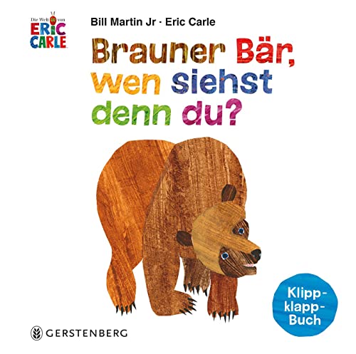 Beispielbild fr Brauner Br, wen siehst denn du?: Klipp-klapp-Buch zum Verkauf von medimops