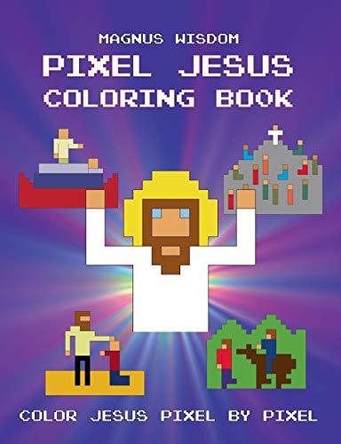 9783837068009: Pixel Jesus - Coloring Book