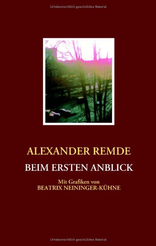 Imagen de archivo de BEIM ERSTEN ANBLICK (German Edition) a la venta por Solomon's Mine Books