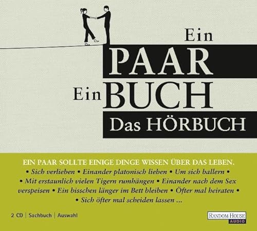 Stock image for Ein Paar - Ein Buch: Das Hrbuch for sale by medimops