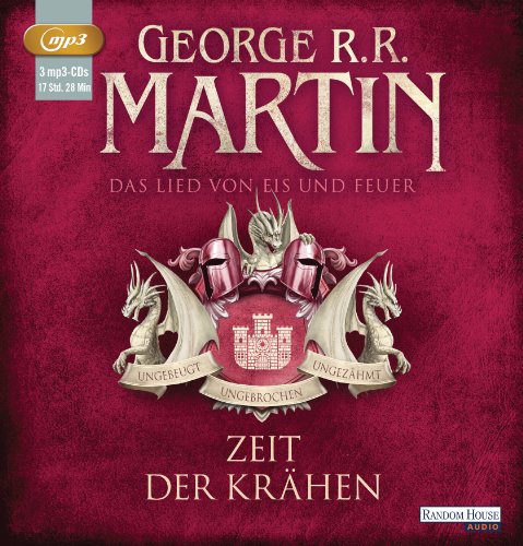 Imagen de archivo de Das Lied Von Eis Und Feuer - Zeit Der Krhen, 3 Mp3-Cds: Ungekrzte Lesung. 1048 Min. a la venta por Revaluation Books