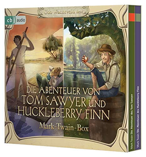 Beispielbild fr Die Abenteuer von Tom Sawyer und Huckleberry Finn: Mark-Twain-Box zum Verkauf von medimops