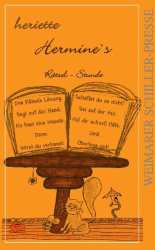 Beispielbild fr Hermine's Rtsel-Stunde: Kinder-Rtsel-Reime zum Verkauf von medimops