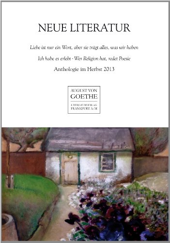 Beispielbild fr NEUE LITERATUR: Anthologie im Herbst 2013 zum Verkauf von medimops