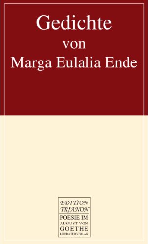 Imagen de archivo de Gedichte von Marga Eulalia Ende a la venta por WorldofBooks