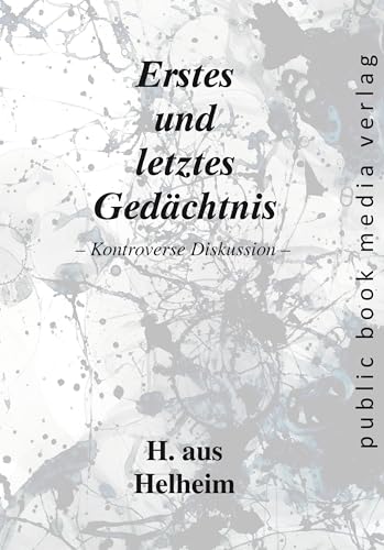 Stock image for Erstes und letztes Gedchtnis for sale by GreatBookPrices