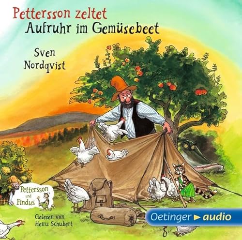 Beispielbild für Pettersson zeltet / Aufruhr im Gemüsebeet. CD: Lesung zum Verkauf von medimops