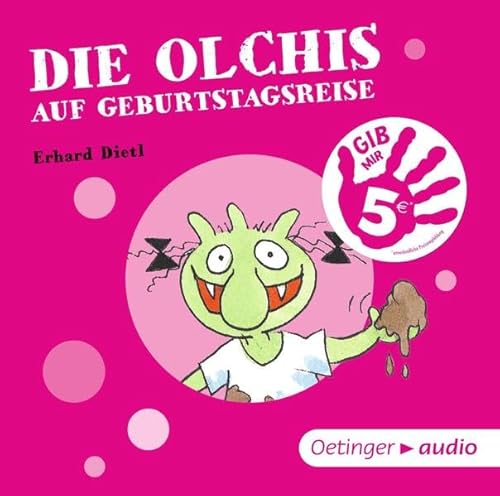 Beispielbild fr Die Olchis auf Geburtstagsreise SA (CD): Hrspiel, ca. 33 Min. Aktion "Gib mir fnf" zum Verkauf von medimops