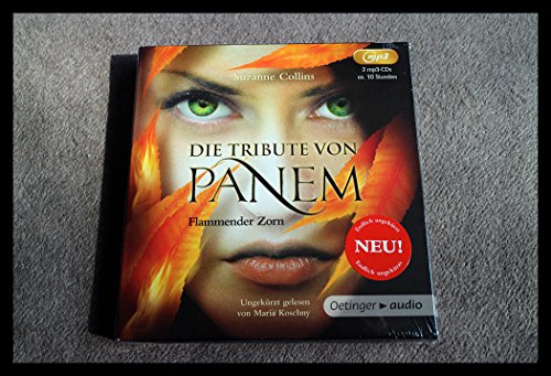 Beispielbild fr Die Tribute von Panem - Flammender Zorn, 2 MP3-CDs zum Verkauf von medimops