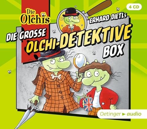 Beispielbild fr Die groe Olchi-Detektive-Box (4CD): Hrspielbox mit 4 Folgen Olchi-Detektive zum Verkauf von medimops