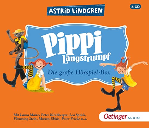 Beispielbild fr Pippi Langstrumpf. Die grosse Hrspielbox (6 CD): Hrspiel-Box, 426 min. zum Verkauf von medimops