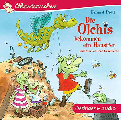 Beispielbild fr Die Olchis bekommen ein Haustier und eine weitere Geschichte (CD): Ungekrzte Lesungen, ca. 30 min. zum Verkauf von medimops