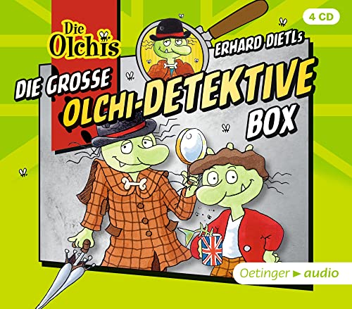 Beispielbild fr Die groe Olchi-Detektive-Box (4CD): Hrspielbox mit 4 Folgen Olchi-Detektive, ca. 190 min. zum Verkauf von medimops