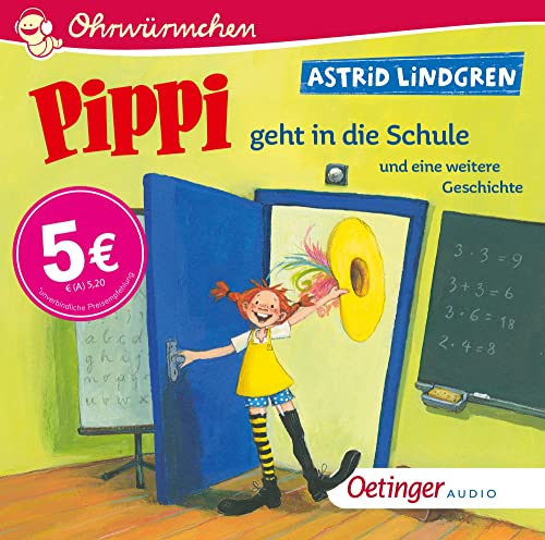 Beispielbild für Pippi geht in die Schule und eine weitere Geschichte: CD Standard Audio Format, Lesung (Ohrwürmchen) zum Verkauf von medimops