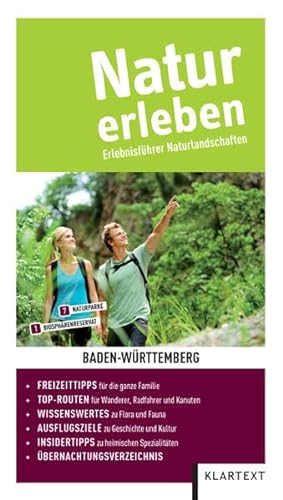 Stock image for Natur erleben - Baden-Wrttemberg: Erlebnisfhrer Naturlandschaften for sale by medimops