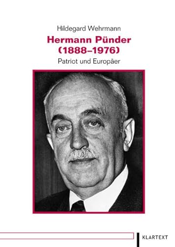 9783837506358: Hermann Pnder (1888-1976): Patriot und Europer