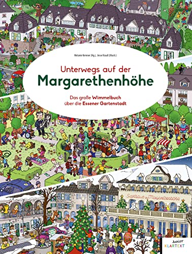 Stock image for Unterwegs auf der Margarethenhhe: Das groe Wimmelbuch ber die Essener Gartenstadt for sale by Revaluation Books