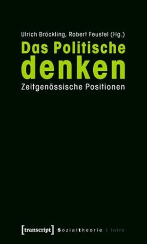 Stock image for Das Politische Denken: Zeitgenssische Positionen for sale by Revaluation Books