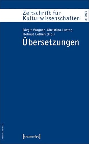 9783837621785: bersetzungen: Zeitschrift fr Kulturwissenschaften, Heft 2/2012