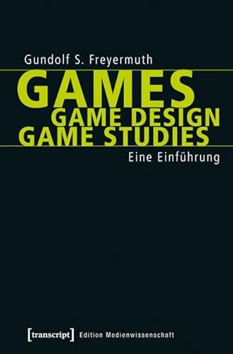 Beispielbild fr Games | Game Design | Game Studies zum Verkauf von Blackwell's