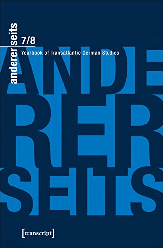 Stock image for andererseits - Yearbook of Transatlantic German Studies: Vol. 7/8, 2018/19 for sale by medimops