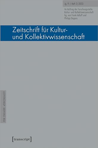 Stock image for Zeitschrift fr Kultur- und Kollektivwissenschaft for sale by GreatBookPrices