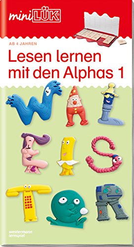 miniLÜK-Übungshefte / Vorschule: miniLÜK: Vorschule/1. Klasse - Deutsch: Lesen lernen mit den Alphas 1 - Gwiasda Antonia