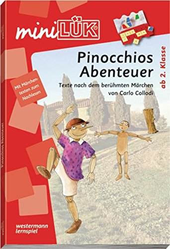 Imagen de archivo de miniLK: Pinocchios Abenteuer: Texte nach dem berhmten Mrchen von Carlo Collodi a la venta por medimops